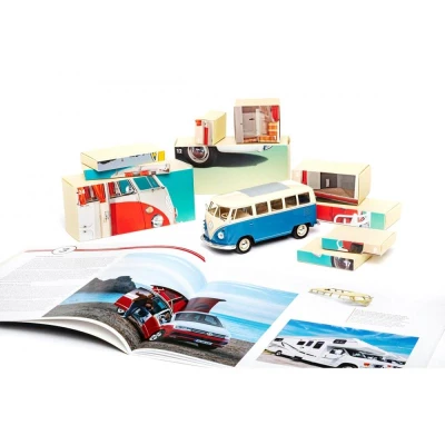 Franzis adventný kalendár VW Bulli T1 so zvukom modrý 1:24