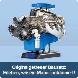 Franzis maketová stavebnice motoru Ford Mustang V8 v měřítku 1:4 + sleva 300,- na příslušenství