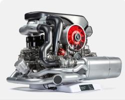 Franzis maketová stavebnice závodního turbomotoru Porsche 911 v měřítku 1:3