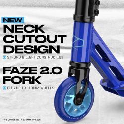 Fuzion Pro X-5 Blue freestylová koloběžka