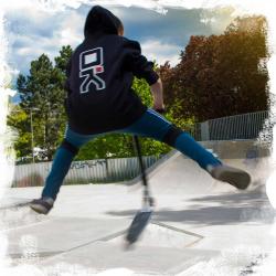 SOKE NTR Silver freestylová koloběžka