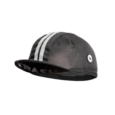 Fresh Trash FT AIR CYCLING CAP TRUE BLACK cyklistická kšiltovka