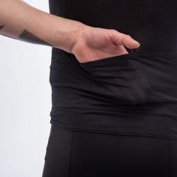 Fresh Trash Men[39]s Convert Jersey No Sleeve True Black pánský cyklodres
