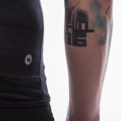 Fresh Trash Men[39]s Convert Jersey No Sleeve True Black pánský cyklodres