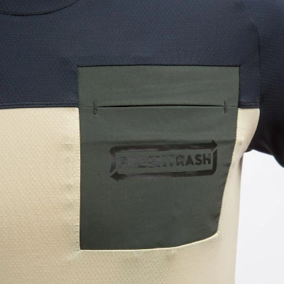 Fresh Trash Men[39]s Horizon Pocket Short Sleeve Jersey Sand/black pánsky cyklistický dres