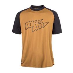 Fresh Trash Men's Horizon Short Sleeve Tee Golden/black pánské tričko Fresh Trash Men's Horizon Short Sleeve Tee Golden/black pánské tričko
