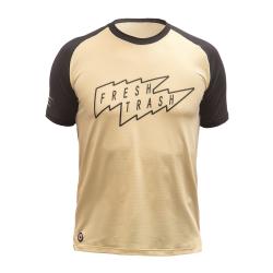 Fresh Trash Men's Horizon Short Sleeve Tee Sand/black pánské tričko Fresh Trash Men's Horizon Short Sleeve Tee Sand/black pánské tričko