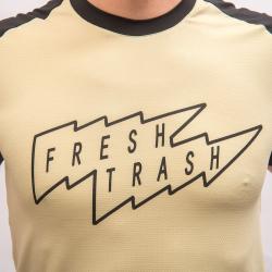 Fresh Trash Men[39]s Horizon Short Sleeve Tee Sand/black pánské tričko