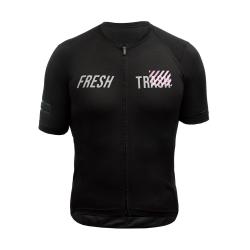 Fresh Trash Men's Lite Merino Evo Jersey True Black pánsky cyklodres