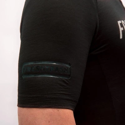 Fresh Trash Men[39]s Lite Merino Evo Jersey True Black pánský cyklodres