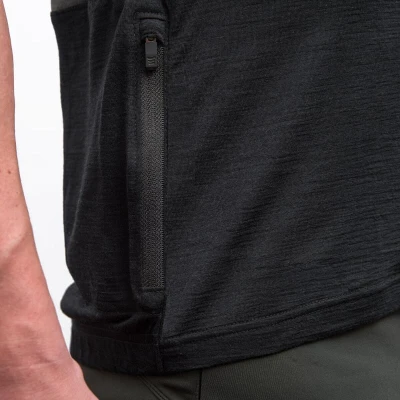 Fresh Trash Men[39]s Lite Merino Pocket Jersey Olive Green/black pánsky cyklistický dres