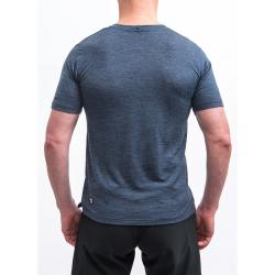 Fresh Trash Men[39]s Merino Tencel Logo 2.0 Tee Blue pánské triko