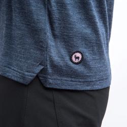 Fresh Trash Men[39]s Merino Tencel Logo 2.0 Tee Blue pánské triko