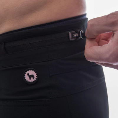 Fresh Trash Mens Rider Shorts True Black pánské cyklošortky