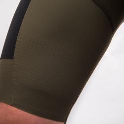 Fresh Trash Men[39]s Signature Bib Shorts Evo Olive Green pánské cyklošortky