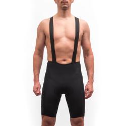 Fresh Trash Men[39]s Signature Bib Shorts Evo True Black pánské cyklošortky