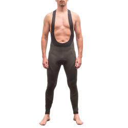 Fresh Trash Mens Signature Thermo Bib Pants Olive Green pánské cyklokalhoty