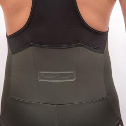 Fresh Trash Mens Signature Thermo Bib Pants Olive Green pánské cyklokalhoty
