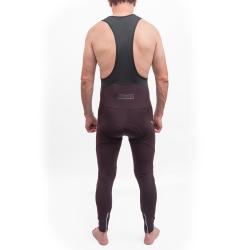Fresh Trash Men[39]s Signature Thermo Bib Pants Port Red pánské cyklokalhoty