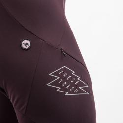 Fresh Trash Men[39]s Signature Thermo Bib Pants Port Red pánské cyklokalhoty