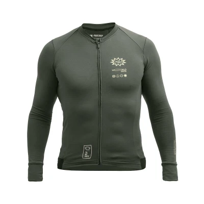 Fresh Trash Ft Men’s Signature Thermo Jersey Olive Green