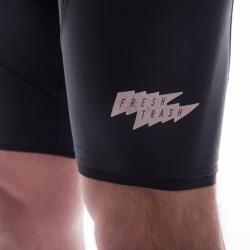 Fresh Trash Mens Signature Bib Shorts True Black pánské cyklošortky