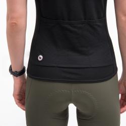 Fresh Trash Women[39]s Convert Jersey No Sleeve True Black dámsky nátelník