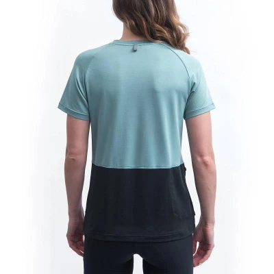 Fresh Trash Women[39]s Horizon Pocket Short Sleeve Jersey Mint/black dámský cyklodres