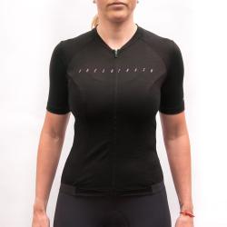 Fresh Trash WOMEN[39]S LITE MERINO JERSEY TRUE BLACK dámský cyklodres