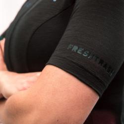 Fresh Trash WOMEN[39]S LITE MERINO JERSEY TRUE BLACK dámský cyklodres