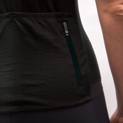 Fresh Trash WOMEN[39]S LITE MERINO JERSEY TRUE BLACK dámský cyklodres