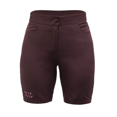 Fresh Trash Women's Rider Shorts Port Red dámské cyklošortky