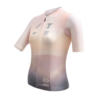 Fresh Trash FT WOMEN'S SIGNATURE CONVERT JERSEY RAINBOW dámský cyklodres Fresh Trash FT WOMEN'S SIGNATURE CONVERT JERSEY RAINBOW dámský cyklodres