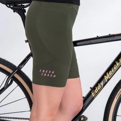 Fresh Trash Women[39]s Signature Shorts Olive Green dámské cyklošortky