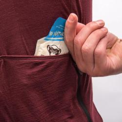 Fresh Trash MEN[39]S LITE MERINO EVO JERSEY MERLOT RED pánský cyklodres POUZE M (VÝPRODEJ)