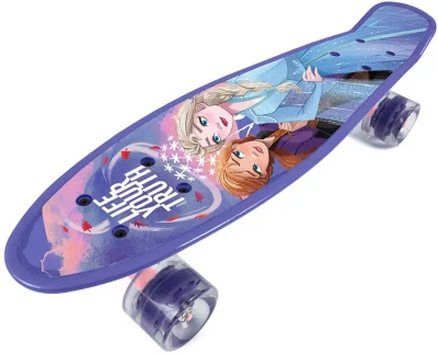 Frozen SEVEN Skateboard (Ľadové Kráľovstvo) fialový