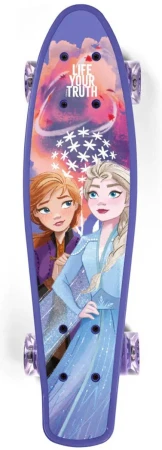 Frozen SEVEN Skateboard (Ľadové Kráľovstvo) fialový