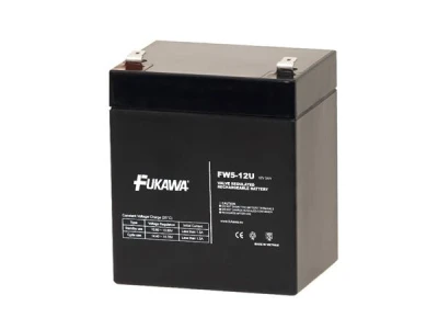 FUKAWA akumulátor FW 5-12 U (12V 5Ah faston F2-6,3mm životnost 5let) FUKAWA akumulátor FW 5-12 U (12V 5Ah faston F2-6,3mm životnost 5let)
