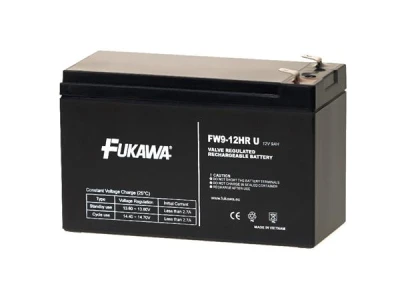 FUKAWA akumulátor FW 9-12 HRU (12V 9Ah faston 6,3mm životnost 5let) FUKAWA akumulátor FW 9-12 HRU (12V 9Ah faston 6,3mm životnost 5let)
