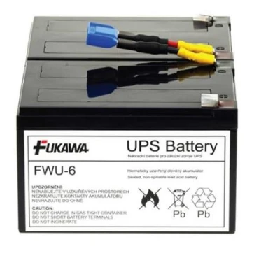 FUKAWA akumulátor FWU-6 náhradní baterie za RBC6 FUKAWA akumulátor FWU-6 náhradní baterie za RBC6