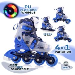FunActiv ADAPT LED 4in1 detské korčule