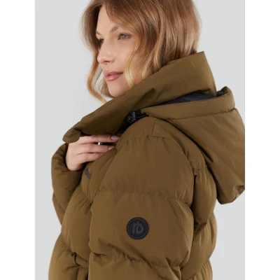 Fundango Amber Padded Jacket-540-army dámská zimní bunda