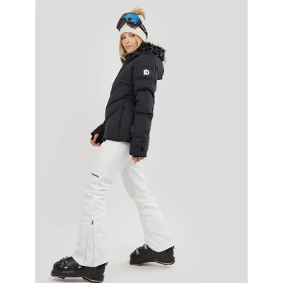 Fundango Galena Softshell Pants-100-white dámské lyžařské softshellové kalhoty