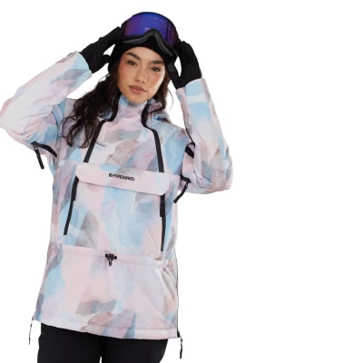 Fundango Hooper ECO Anorak-335- salmon dámský lyžařský anorak