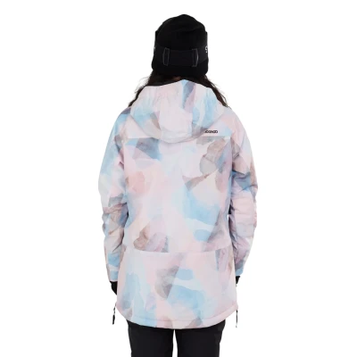 Fundango Hooper ECO Anorak-335- salmon dámský lyžařský anorak