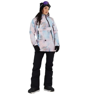 Fundango Hooper ECO Anorak-335- salmon dámský lyžařský anorak
