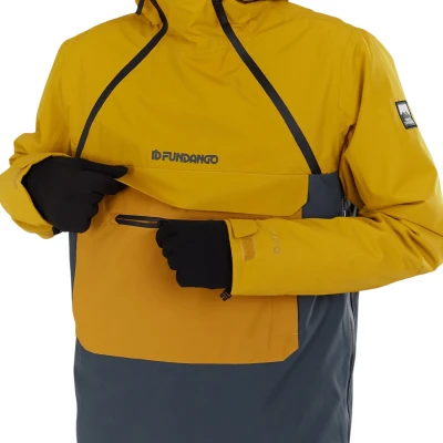 Fundango Hydra ECO Anorak-560- willow pánský lyžařský anorak