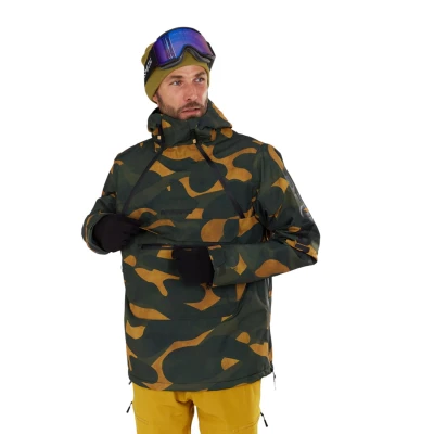 Fundango Hydra ECO Anorak-568- wasabi pánský lyžařský anorak