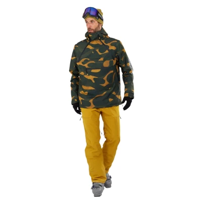 Fundango Hydra ECO Anorak-568- wasabi pánský lyžařský anorak