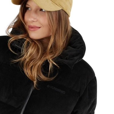 Fundango Lina Padded Jacket-890- black dámská zimní bunda